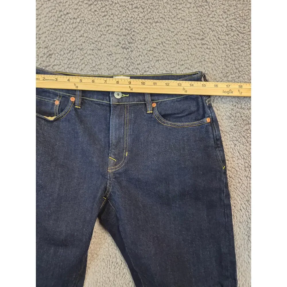 Flint and Timber Jeans Men's 30x30 Dark Wash Tapered Athletic Fit (1209)